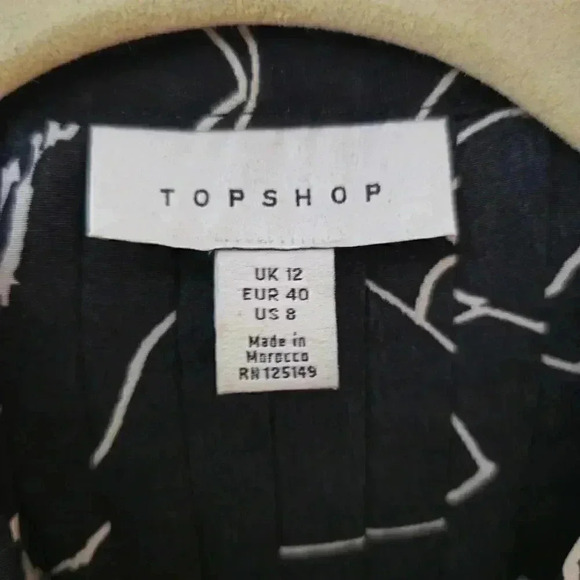 ♥Topshop button down dress with adjustable waist strings - Picture 12 of 12